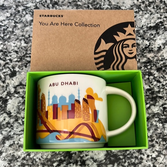 🧡NWT🧡 Starbucks ABU DHABI YOU ARE HERE Collection Mug 14oz - Picture 1 of 8